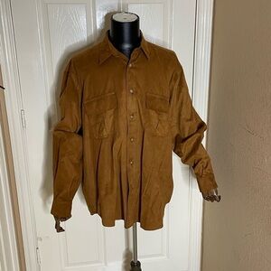 Orvis Polyester Button Down Shirt XL​​​​​​​​​​​​